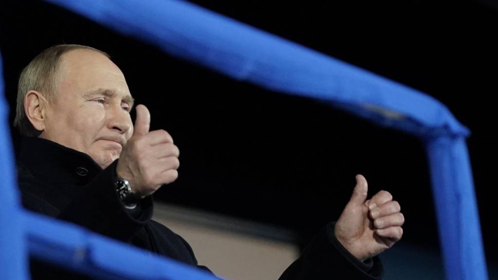 Auch im Fussball kein Daumen hoch mehr für Wladimir Putin