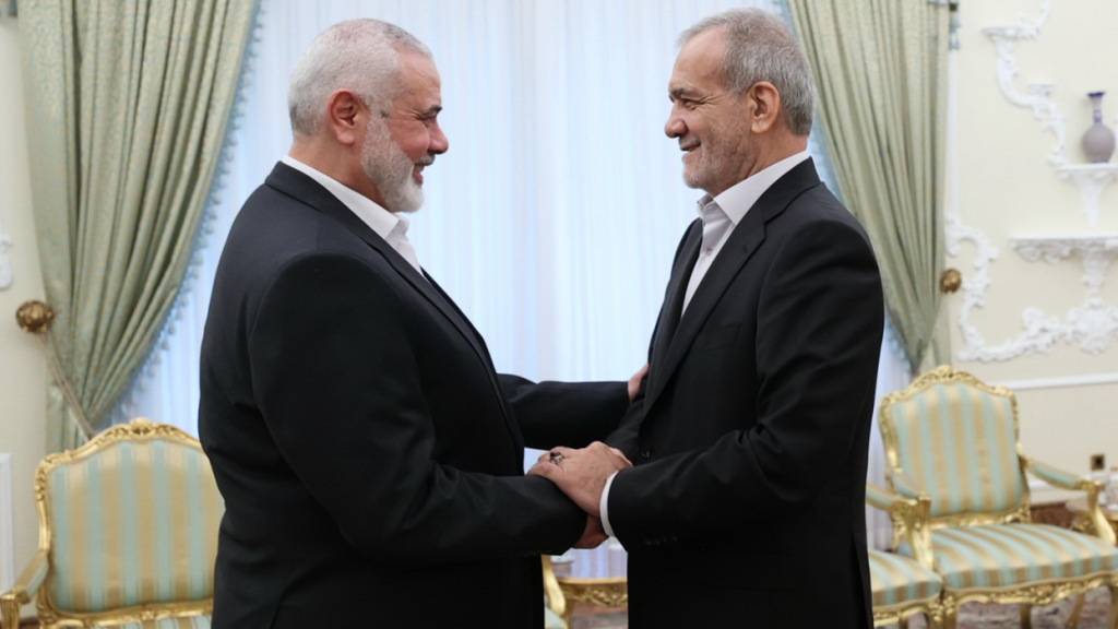 Irans Präsident trifft hochrangige Hamas-Delegation