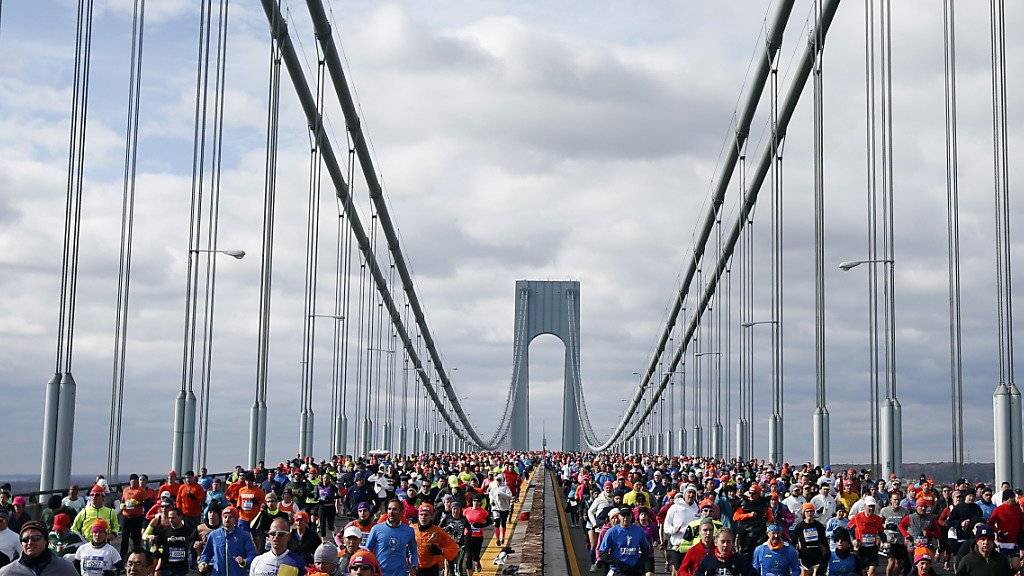 Tausende von Läufer werden am Sonntag den berühmten New-York-Marathon bestreiten.