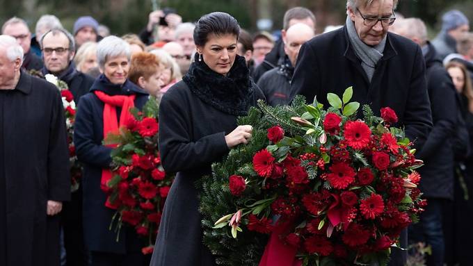 Gedenken für Luxemburg und Liebknecht in Berlin