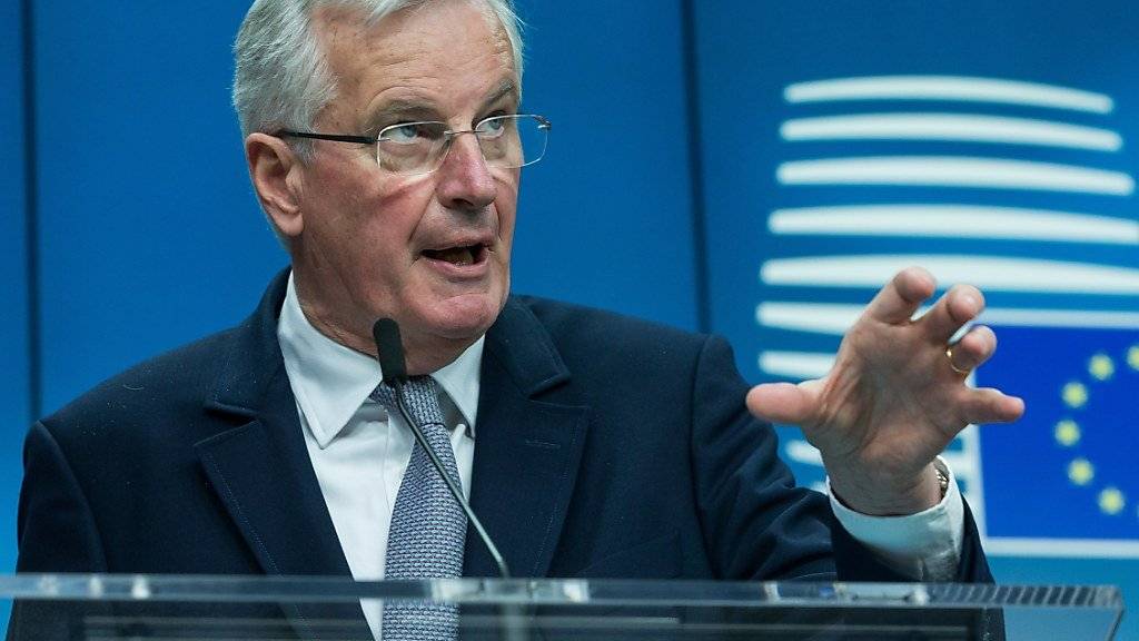 EU-Chefunterhändler Michel Barnier will ab dem 19. Juni mit London über den Austritt Grossbritanniens aus der EU verhandeln. Dies sagte er am Montag in Brüssel, nachdem die verbleibenden 27. EU-Staaten sein Verhandlungsmandat abgesegnet haben.