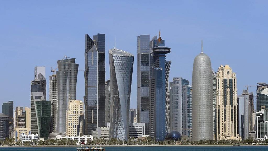Katars Hauptstadt Doha: Hier haben sich die wichtigen Ölförderungsländer Russland und Saudi-Arabien an einem Treffen darauf geeinigt, die Ölförderung auf dem Stand vom Januar einzufrieren (Archiv).