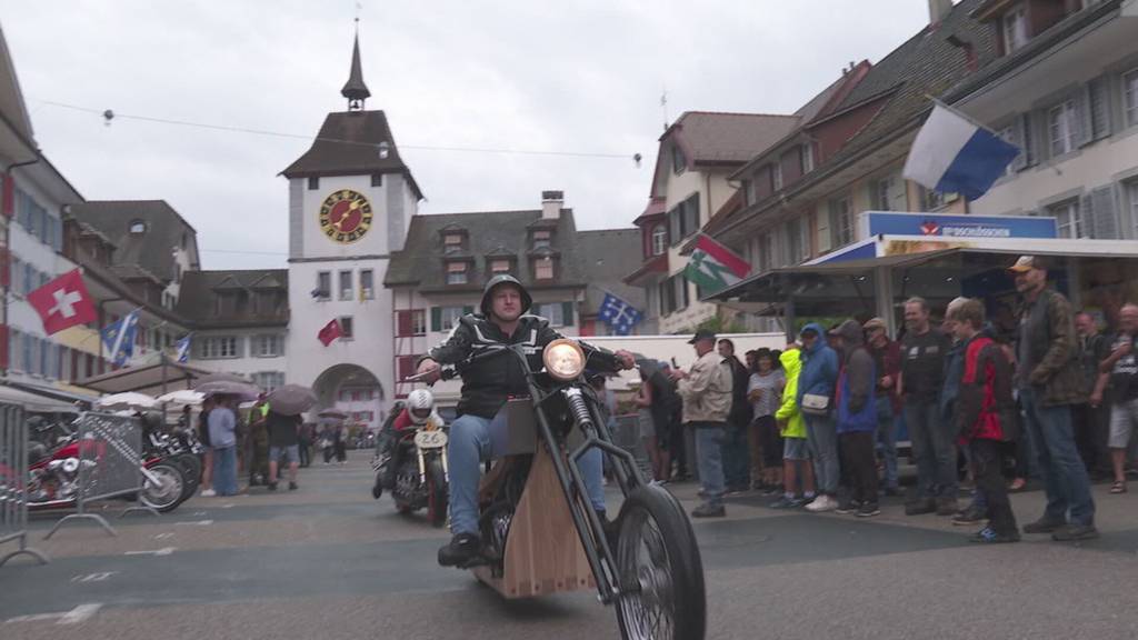 Biker machen Städtli Willisau unsicher