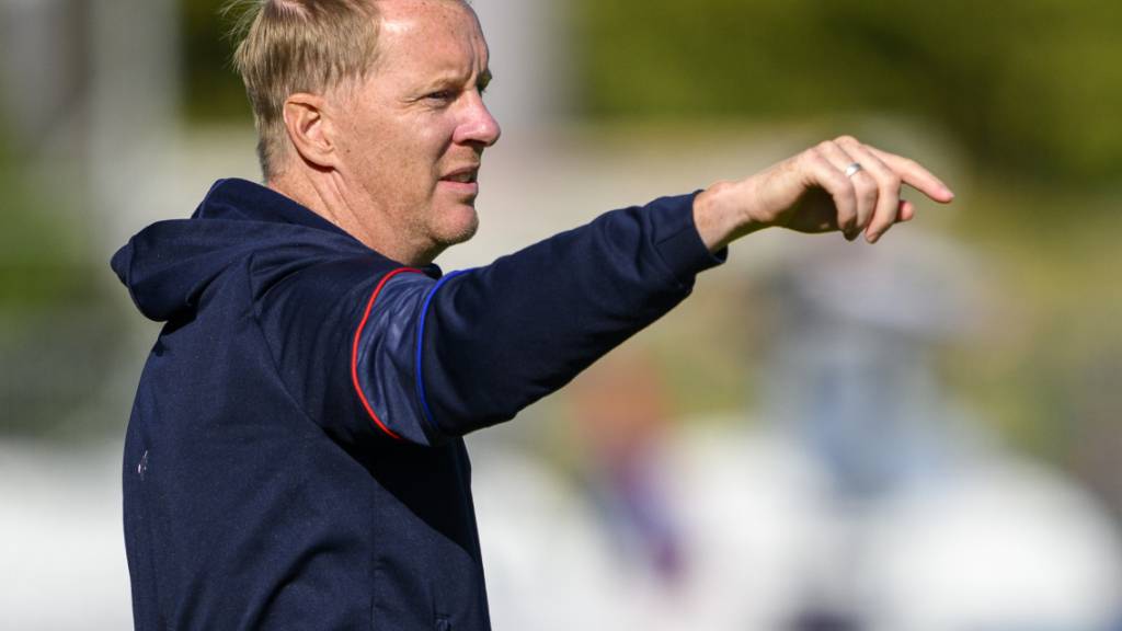 Trainer Timo Schultz steht mit dem FC Basel vor wegweisenden Spielen