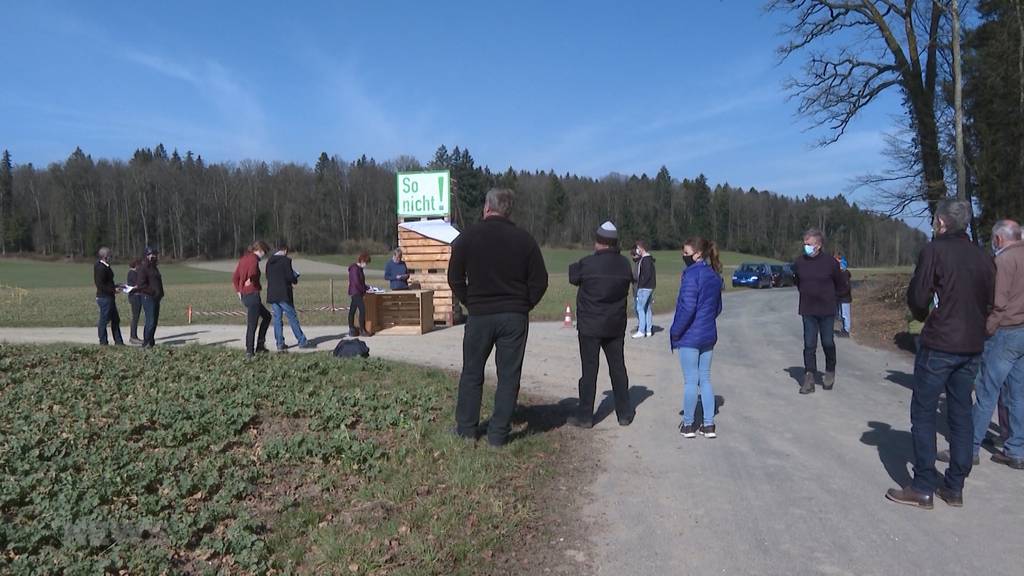 „Natur statt Beton“: Widerstand gegen die Umfahrung Aarwange