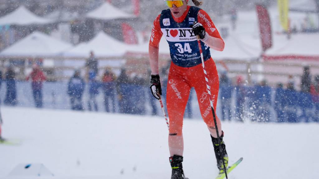 Misslichen Bedingungen getrotzt und in Lake PLacid auf einen soliden 18. Platz gelaufen: Nadja Kälin