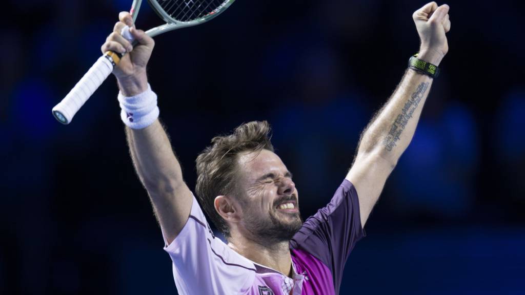 Stan Wawrinka wird am Donnerstag erneut einen schönen Moment mit dem Basler Publikum erleben