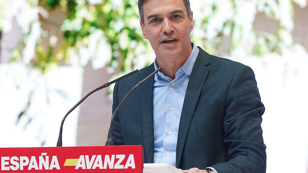 Der Ministerpr‰sident von Spanien, Pedro Sanchez, hat Israels milit‰rische Vorgehen im Gazastreifen scharf kritisiert. Foto: Jes ̇s HellÌn/EUROPA PRESS/dpa