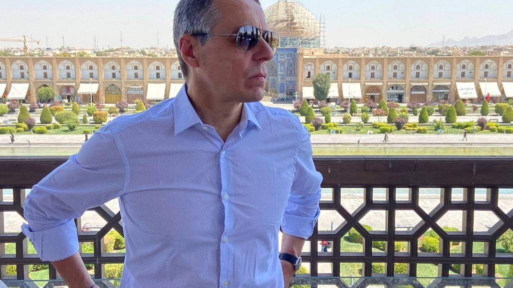 Bundesrat Ignazio Cassis befindet sich derzeit auf Staatsbesuch im Iran.