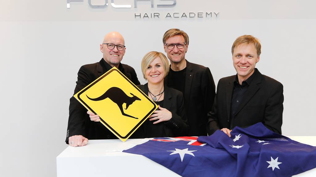 Fuchs Hairteam eröffnet neuen Coiffeursalon in Sydney