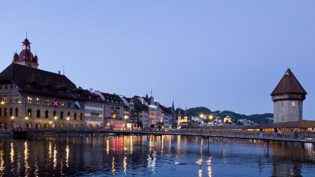 Stadt Luzern bei Touristen weiterhin hoch im Kurs