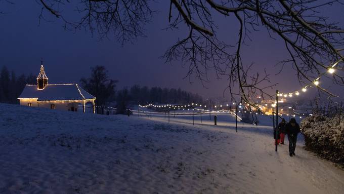 Baarer Lichterweg bringt trotz Corona Weihnachtsstimmung