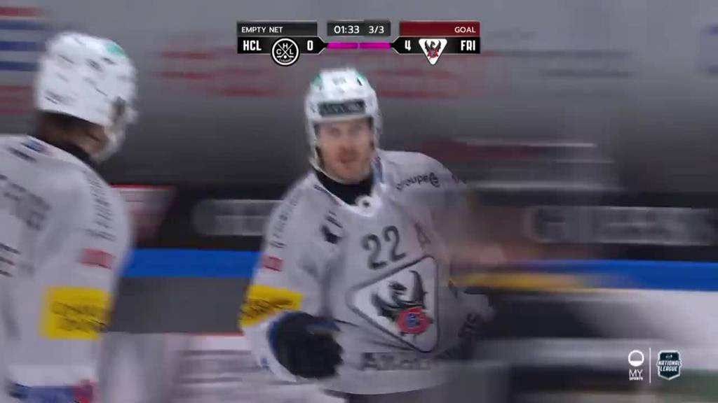 Fribourg-Gottéron besiegt Lugano mit 4:0