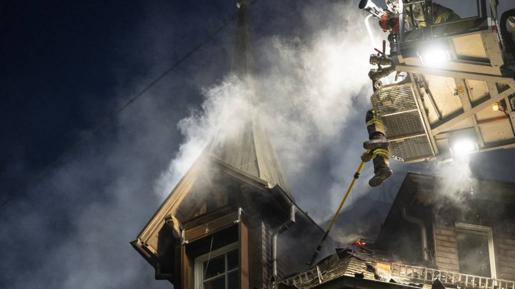 Defekter Transformator löste Brand im Luzerner Hotel aus