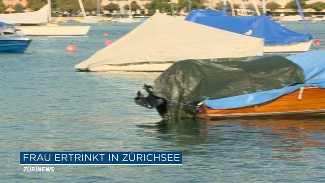 Tote Frau im Zürichsee