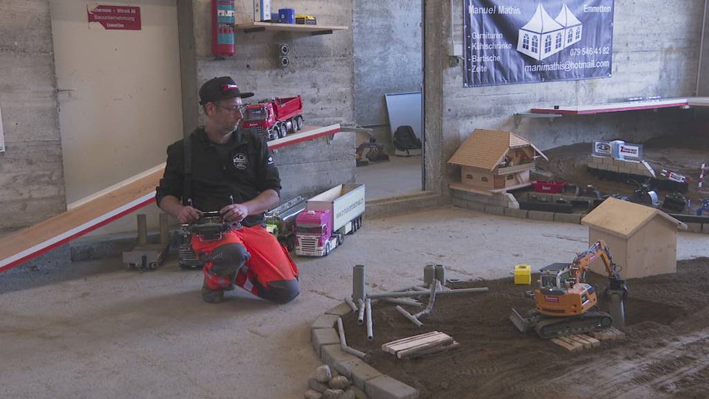 Neue Indoor-Modellbauanlage in Emmetten