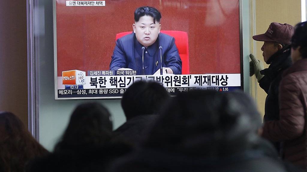 Spricht von präventivem Atomschlag: Nordkoreas Führer Kim Jong Un rasselt mit dem Säbel.