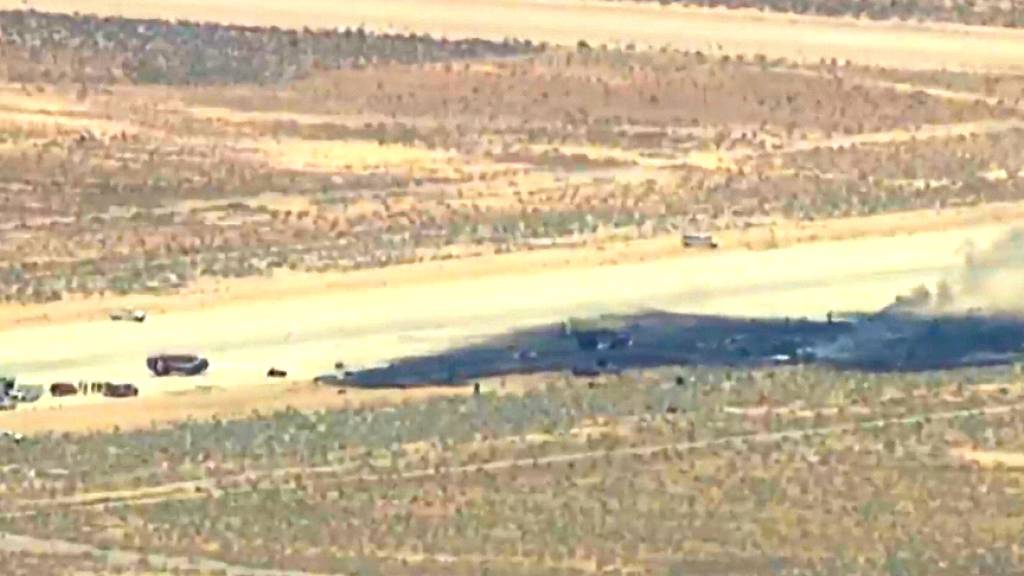 Acht Tote bei Absturz von B-52-Bomber in den USA befürchtet