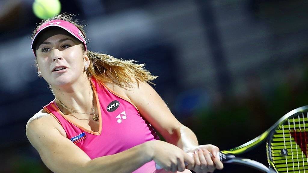 Kehrt nach neun Wochen auf die WTA Tour zurück: Belinda Bencic