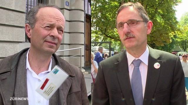 Mario Fehr im Streit mit Richard Wolff