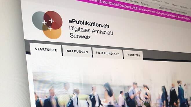 Einige Berner Gemeinden publizieren ihre Meldungen online.