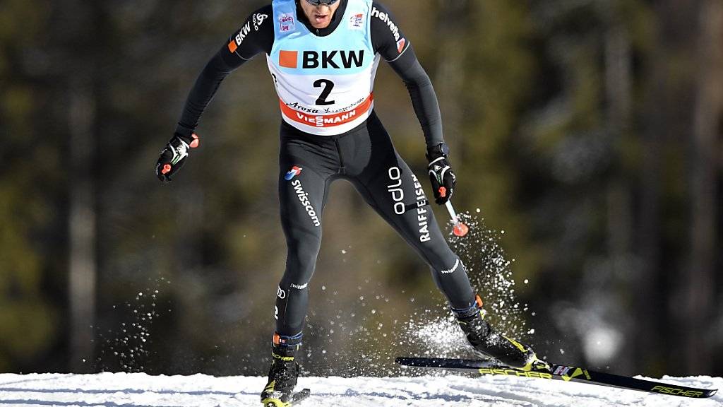 Dario Cologna darf mit Zuversicht auf das Finale der Tour de Ski blicken