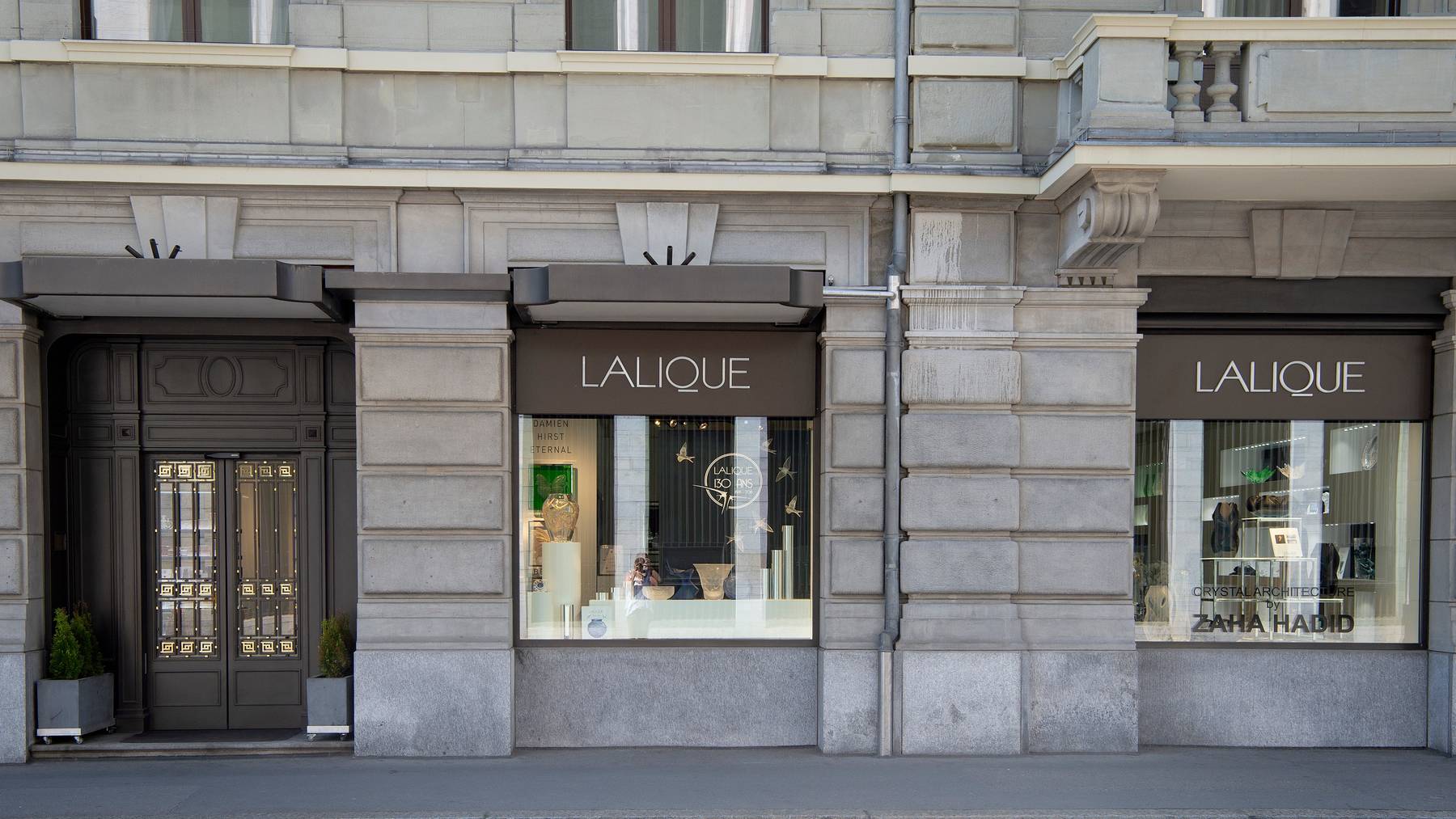 Eine Filiale der Luxusgütergruppe Lalique in Zürich.