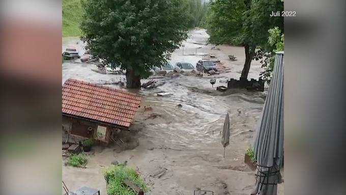 Kemmeriboden-Bad ein Jahr nach dem Unwetter