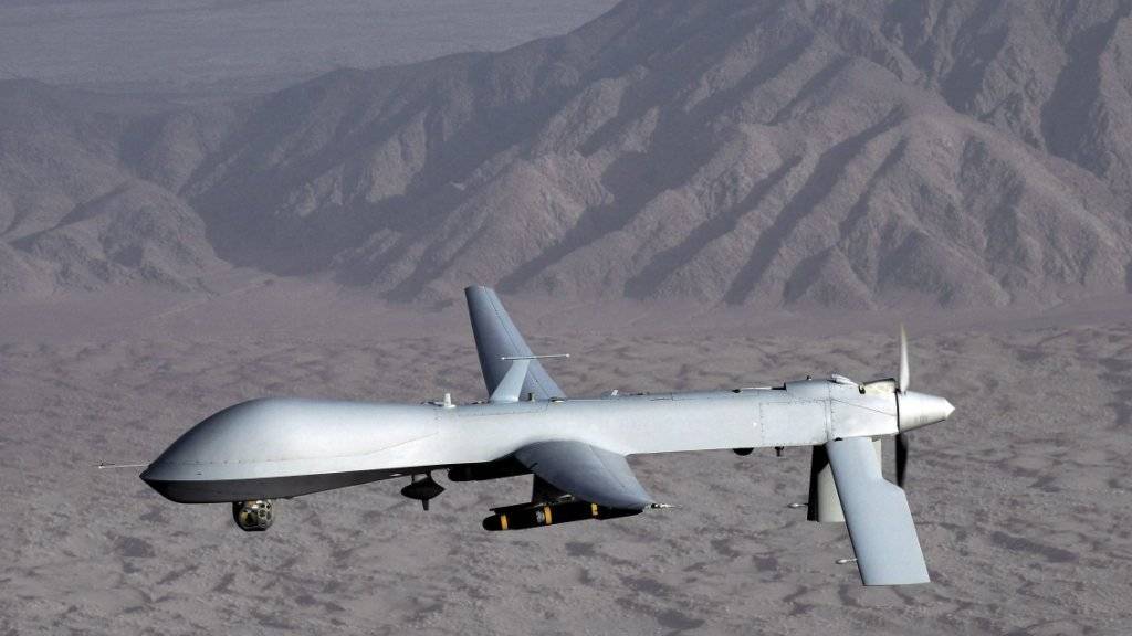 US-Drohne über Afghanistan: Das unbemannte Fluggerät hat ein führendes Mitglied des Terrornetzwerks Al Kaida getötet. (Archivbild)