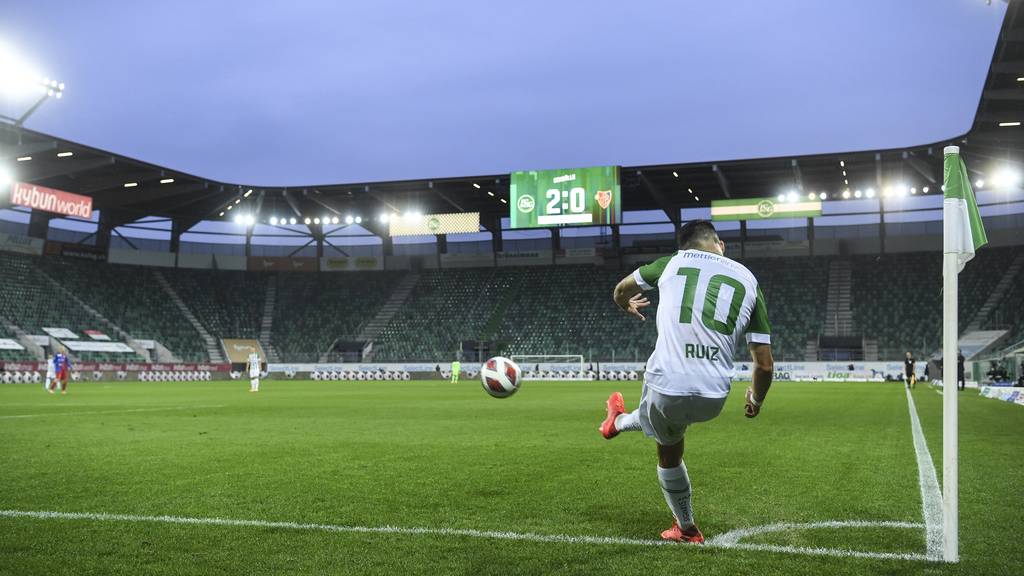 Archivbild Keystone Geisterspiel FCSG