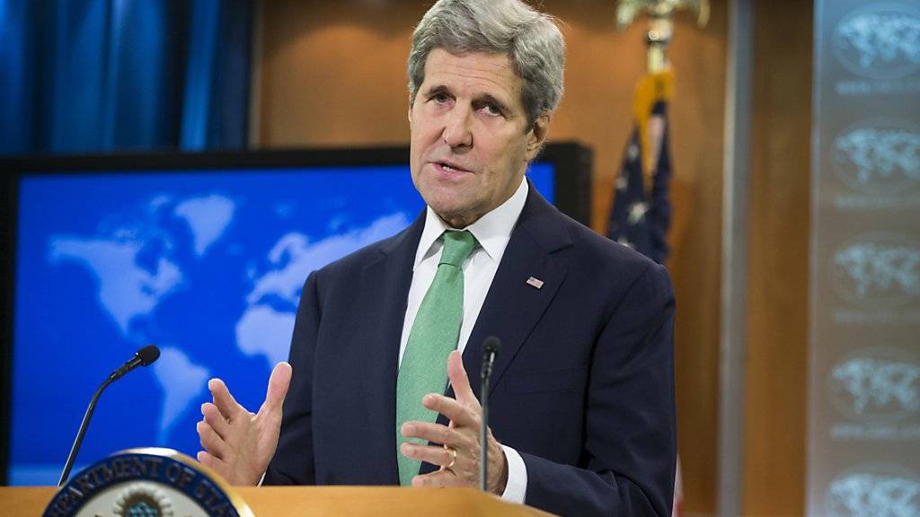US-Aussenminister Kerry stuft die Verbrechen der IS-Miliz als «Völkermord» ein.