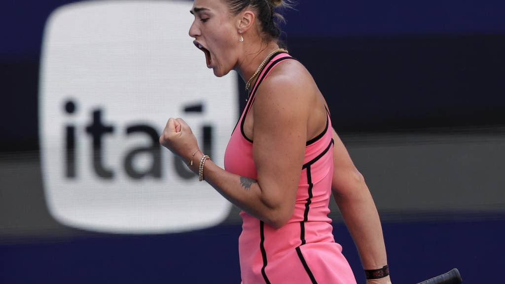 Aryna Sabalenka feierte ihren dritten Turniersieg des Jahres