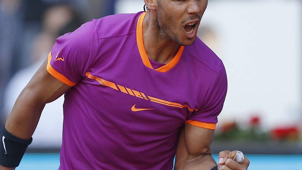 Wieder in ähnlich dominant wie zu seinen besten Zeiten: Rafael Nadal triumphiert in Madrid