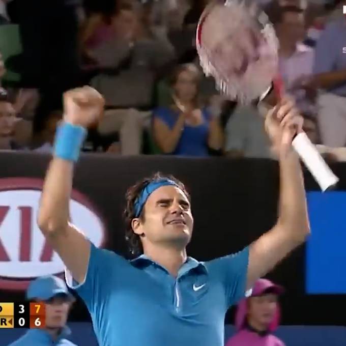 Federers 20 Grand-Slam-Siege im Schnelldurchlauf