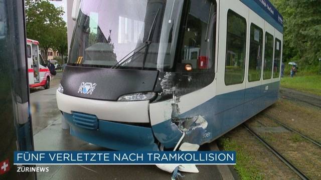 Tramkollision beim Milchbuck