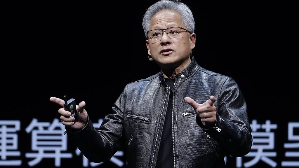 Nvidia-Chef Jensen Huang ist mit dem Chiphersteller auf Erfolgskurs. (Archivbild)