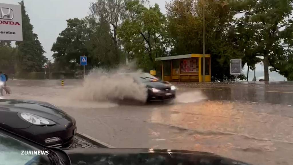 Starke Gewitter an der Goldküste