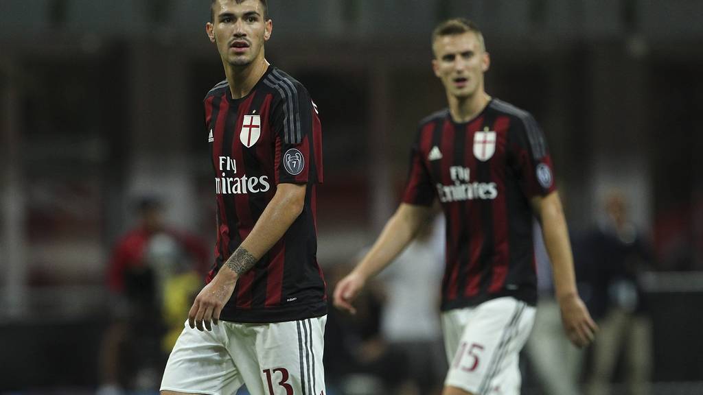 during the TIM Cup match between AC Milan and AC Perugia at Stadio Giuseppe Meazza on August 17, 2015 in Milan, Italy.