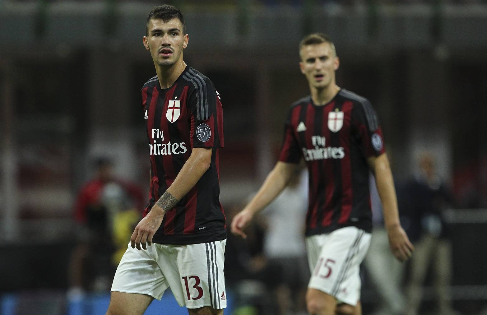 during the TIM Cup match between AC Milan and AC Perugia at Stadio Giuseppe Meazza on August 17, 2015 in Milan, Italy.