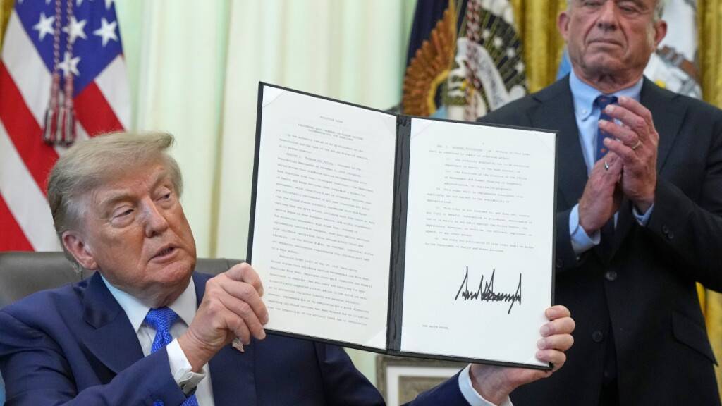 Trump streicht Empfehlungen für Kinderimpfungen zusammen