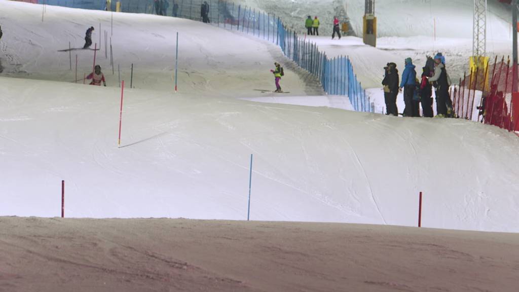 Nachwuchstalente im Alpstein: Nachtslalom in Schwende zieht Hunderte an