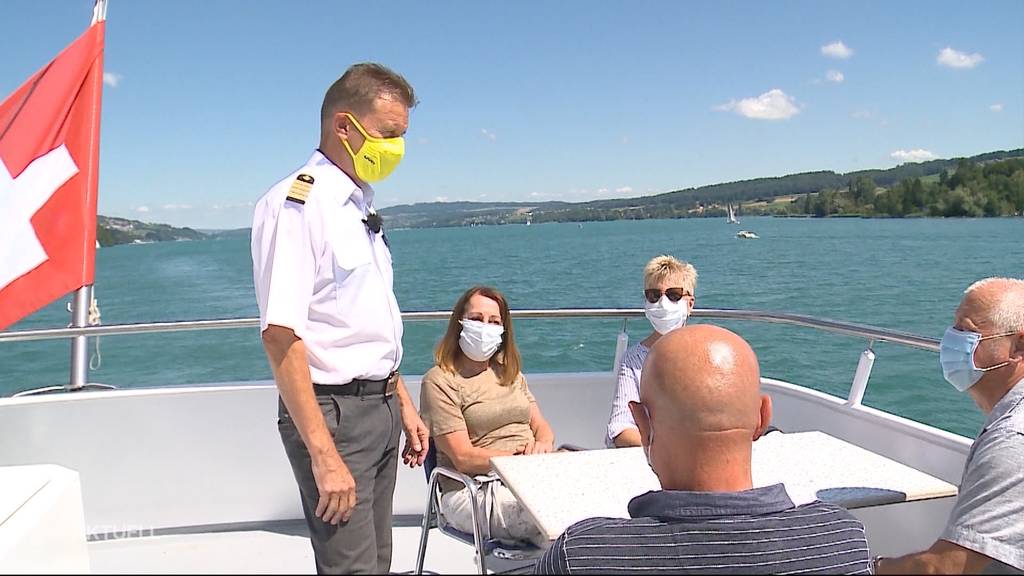 Weniger Passagiere bei der Hallwilersee-Schifffahrt wegen Maskenpflicht?