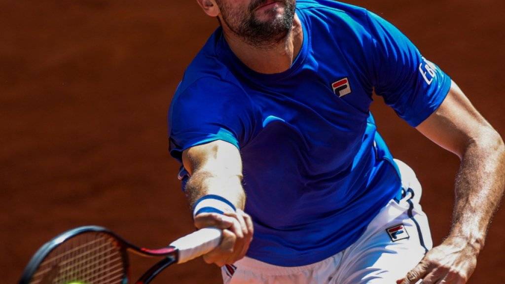 Marin Cilic konnte nicht zu seinem Viertelfinal gegen Novak Djokovic antreten