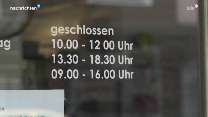 Diskussion um längere Ladenöffnungszeiten in Zug