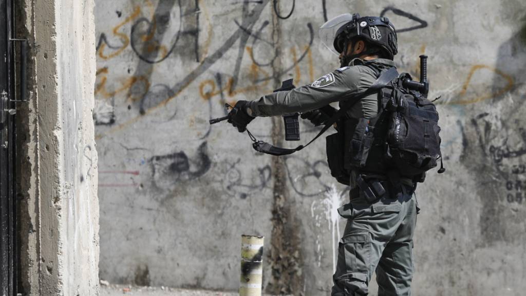 Ein israelischer Soldat in Ost-Jerusalem. (Symbolbild)