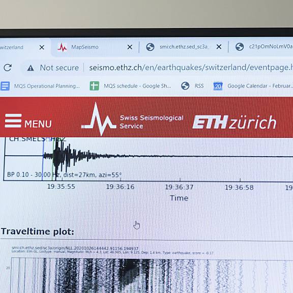 Erste Erdbebenwellen erreichten Zürich sechs Minuten nach Beben