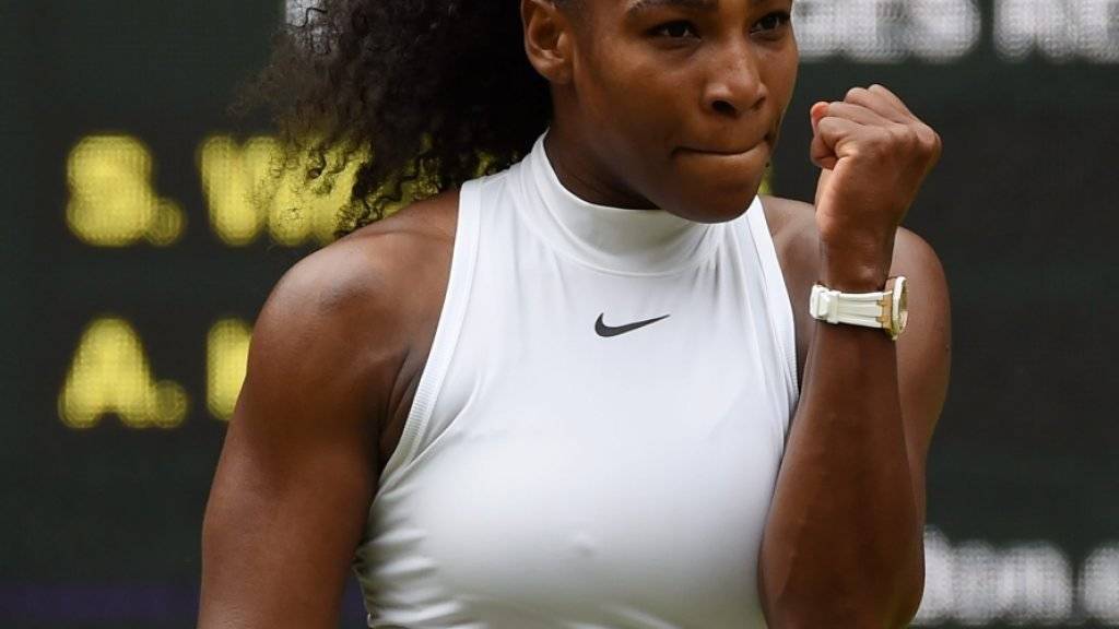 Ein weiterer Meilenstein: Serena Williams gewann den Final in Wimbledon zum 7. Mal