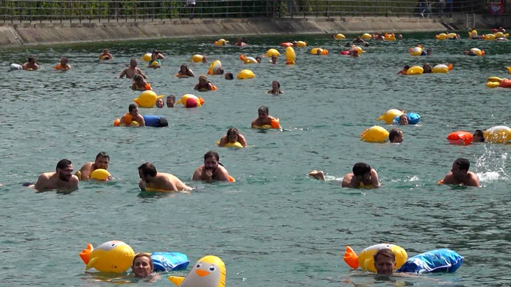 «Ansturm war riesig» – Tickets fürs Limmatschwimmen waren schnell weg