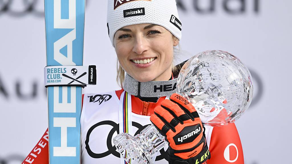 Mit dem Gewinn der Riesenslalom-Kugel verwirklicht sich Lara Gut-Behrami einen Traum
