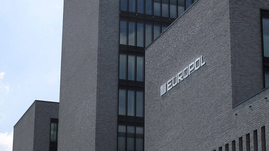 Der Europol-Hauptsitz in den Haag in den Niederlanden. (Archiv)